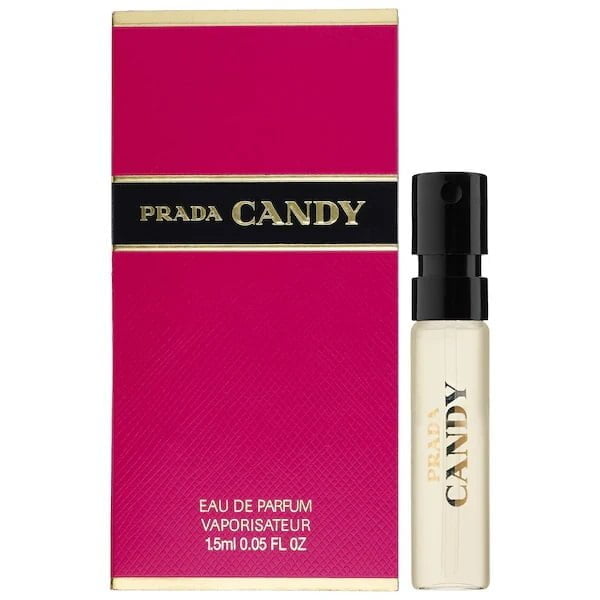 Prada discount candy samples