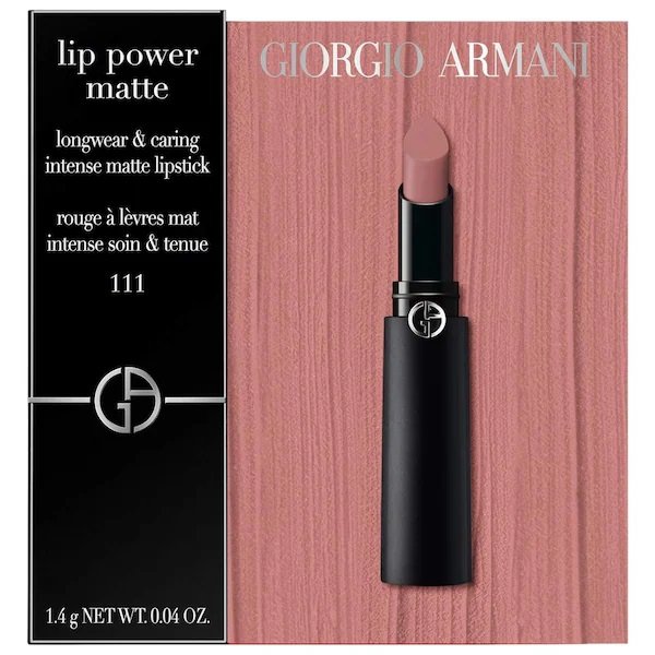 Giorgio Armani Lip Power Long Lasting Lipstick 111 True Nude