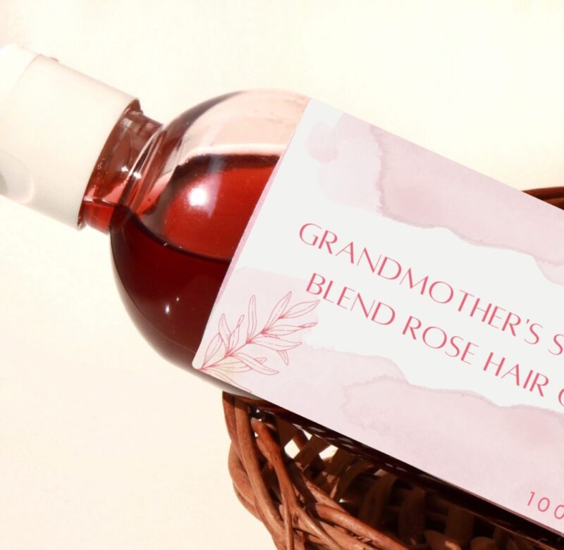 Grandmother's Secret Blend Rose Hair Oil