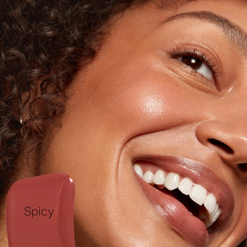 Saie Dew Blush Liquid Cheek Blush - Spicy - Image 3