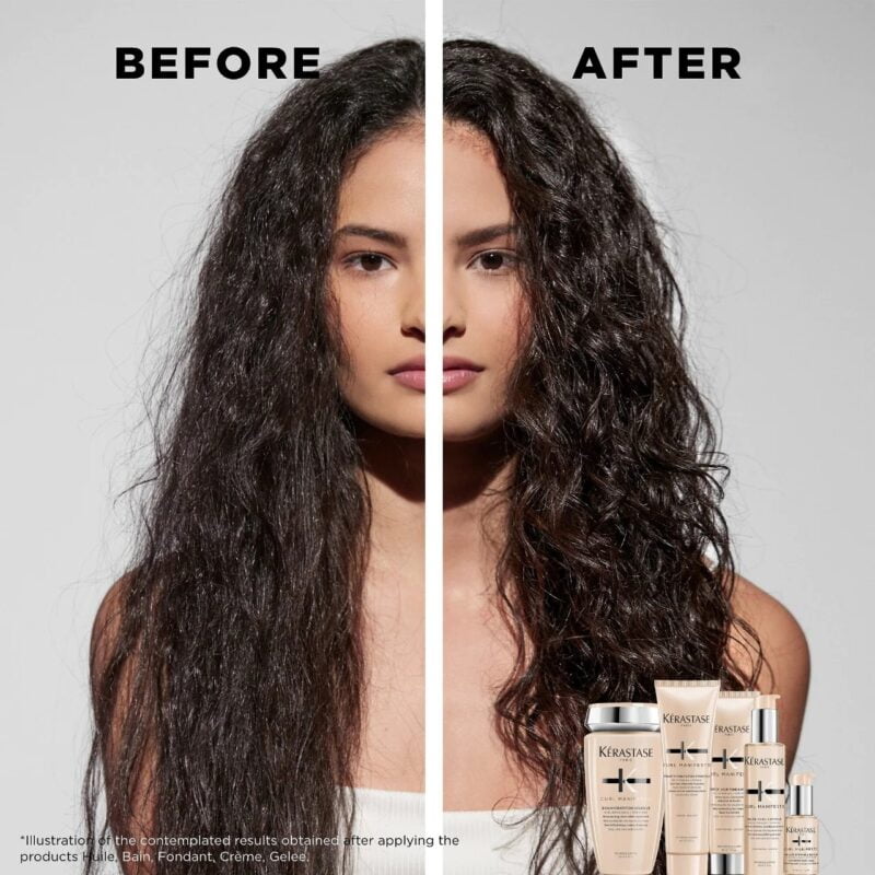 Kerastase Curl Manifesto - Creme De Jour Fondamentale Leave-In Curl Cream Mini 30 ml - Image 3