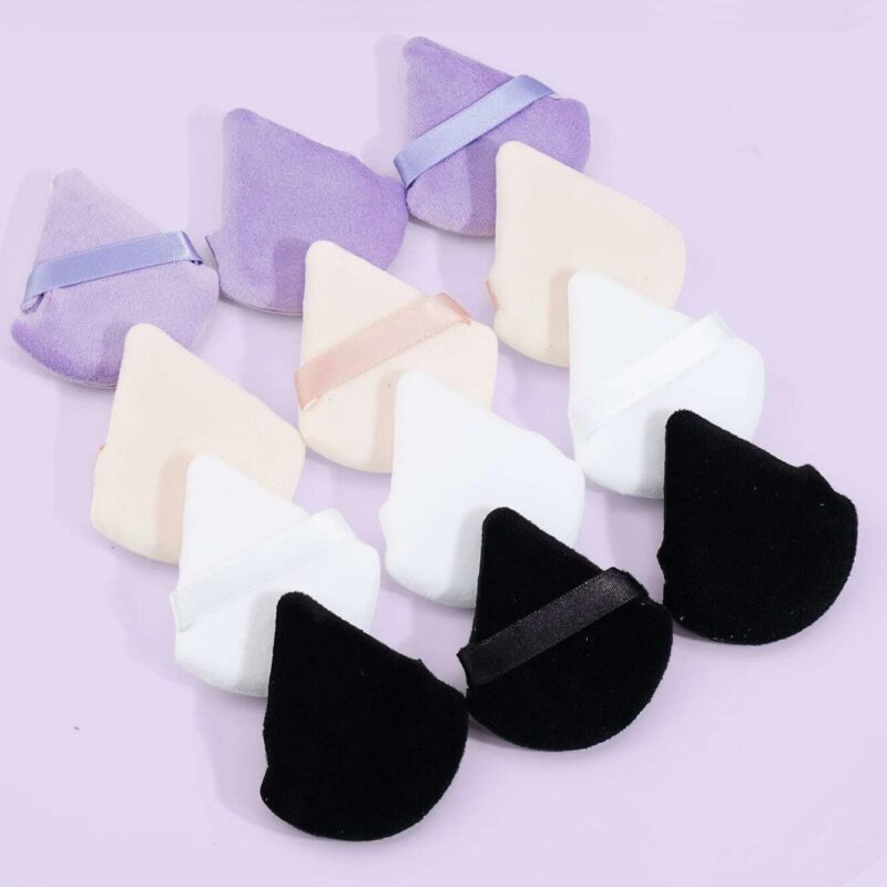 Shein 12Pcs Fan Shaped Makeup Puff Set - Image 6