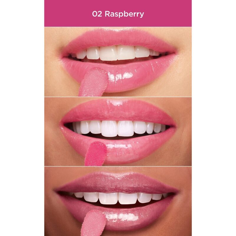 Clarins Lip Comfort Hydrating Oil - Raspberry - Image 3