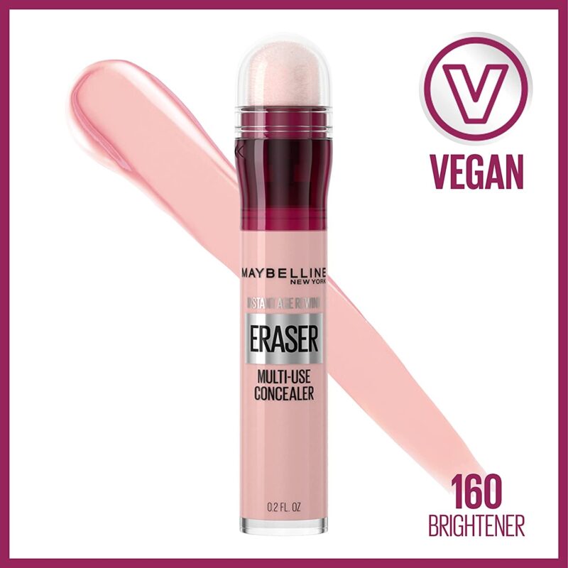 Maybelline Instant Age Rewind Eraser Concealer 160 Brightener (Pink) - Image 2
