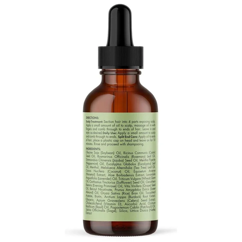 Mielle Organics Rosemary Mint Scalp & Hair Strengthening Oil - Image 2