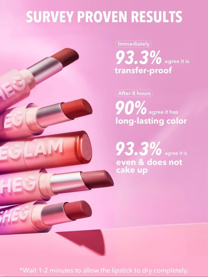 Sheglam Dynamatte Boom Long-Lasting Matte Lipstick - Image 2