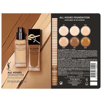 YSL All Hours Precise Angles Concealer Sample Card