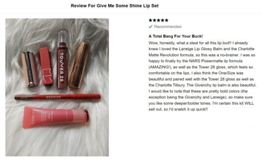 Sephora Favorites Give Me Some Shine Lip Set