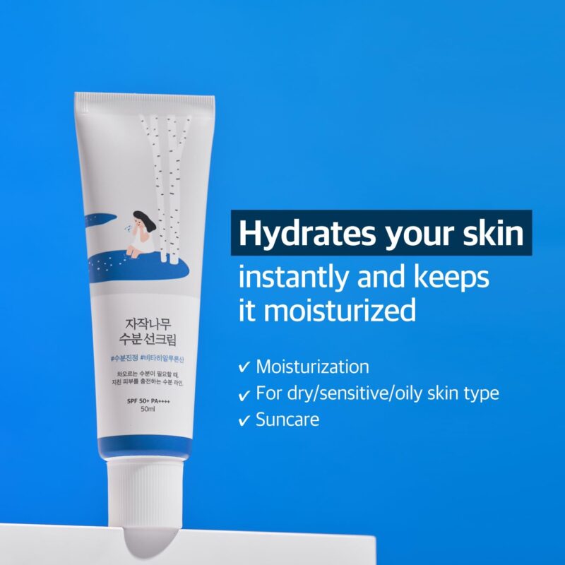 Round Lab Birch Juice Moisturizing Sunscreen (SPF 50+ PA++++) - Image 3