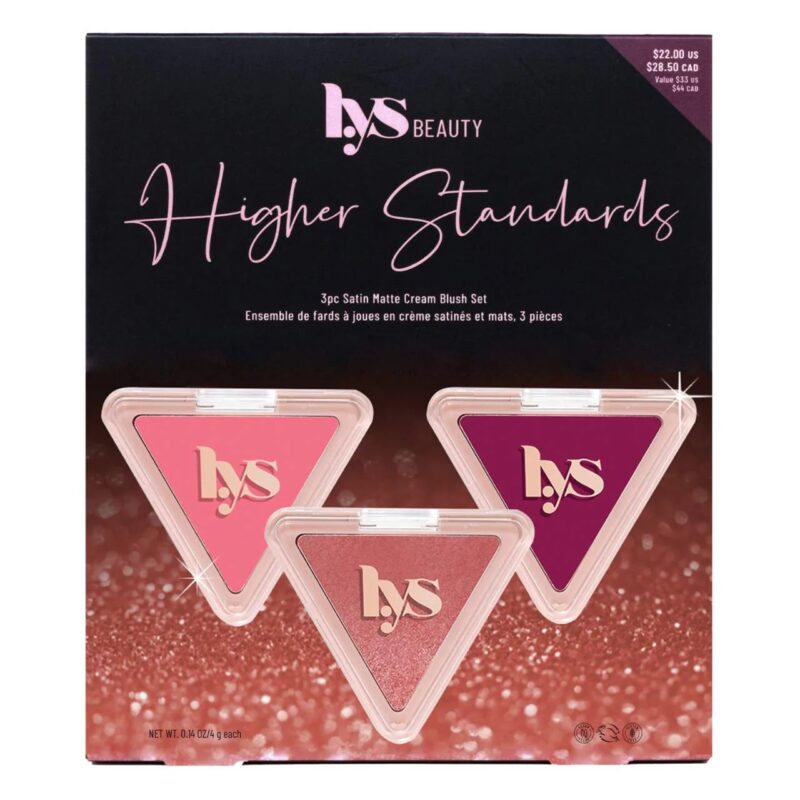LYS Beauty Mini Higher Standard Deluxe Cream Blush Trio - Image 3