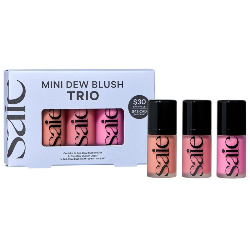 Saie Mini Dew Blush Trio Set