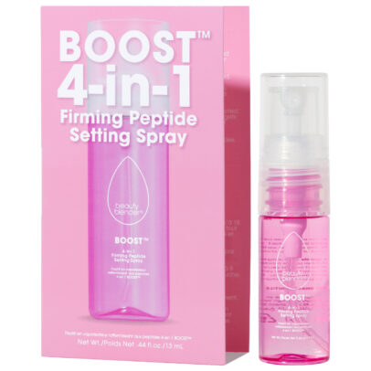 Beautyblender Boost 4-In-1 Firming Peptide 18-Hour Setting Spray Mini 13 ML