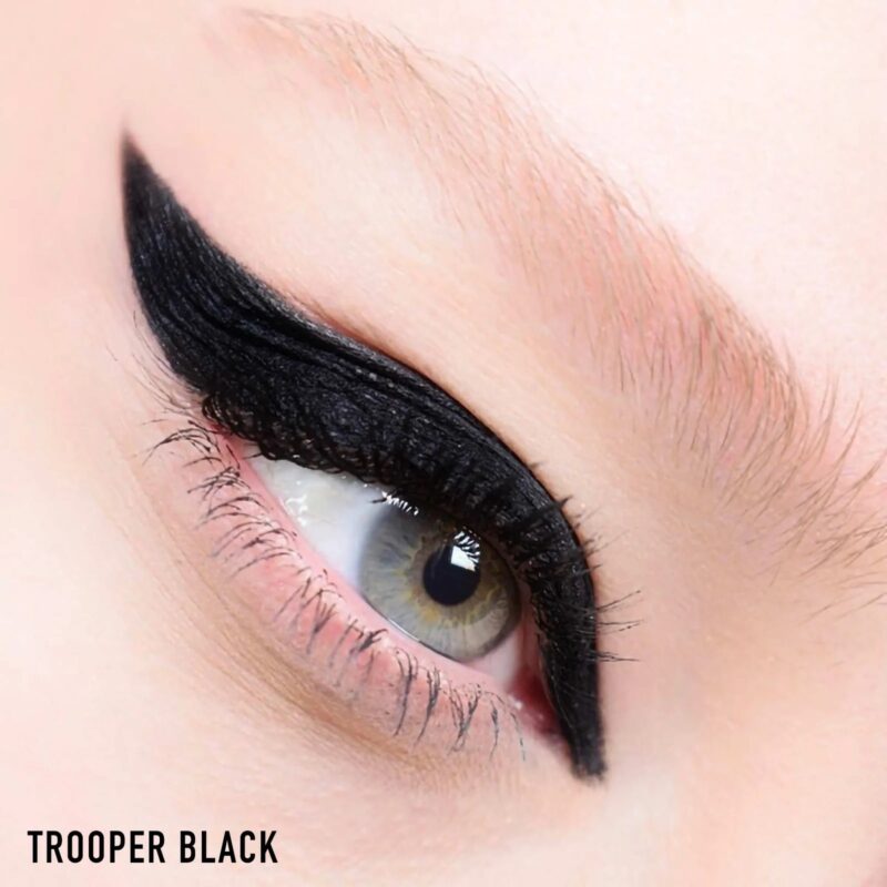 KVD Beauty Tattoo Pencil Liner Waterproof Long-Wear Gel Eyeliner Mini 0.35 GM - Trooper Black - Image 3