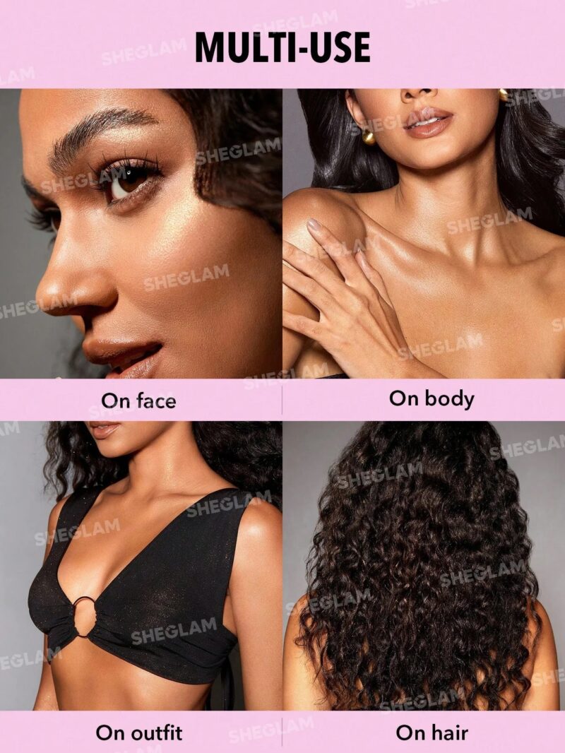 Sheglam Go Go Glow Highlighting Body Mist Highlighter Powder - Love Bomb - Image 2