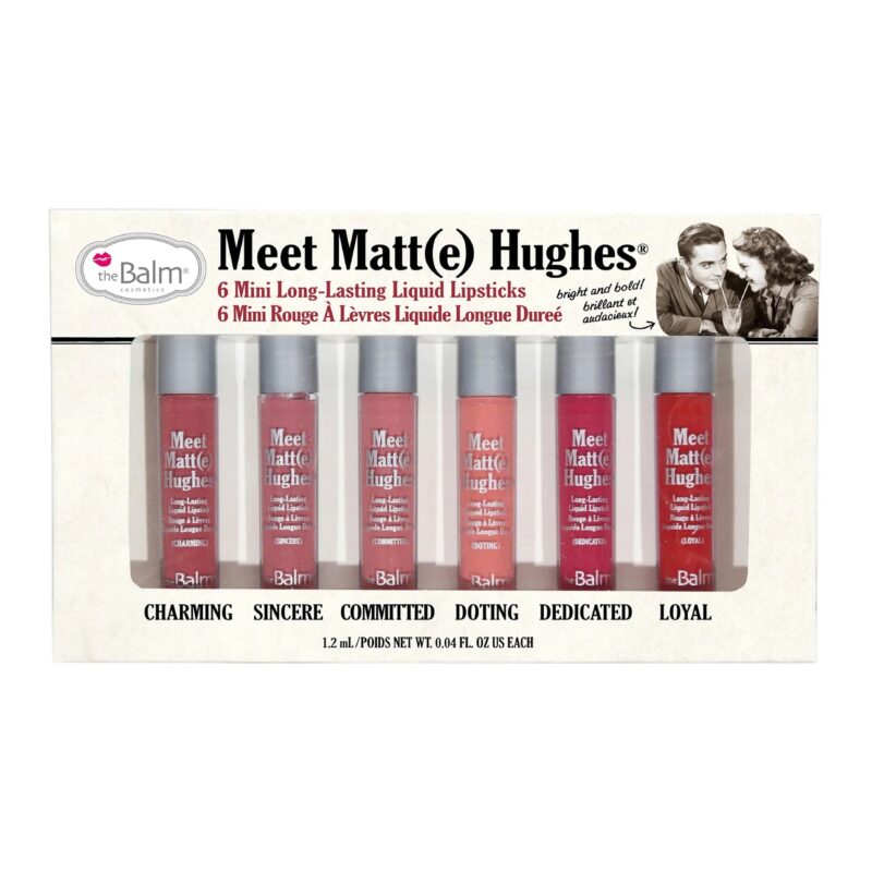 Thebalm Cosmetics Meet Matte Hughes Liquid Lipsticks Mini Kit - #1