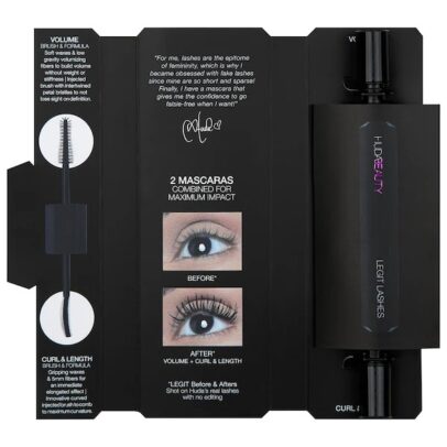 Huda Beauty Legit Lashes Mascara Sample Card