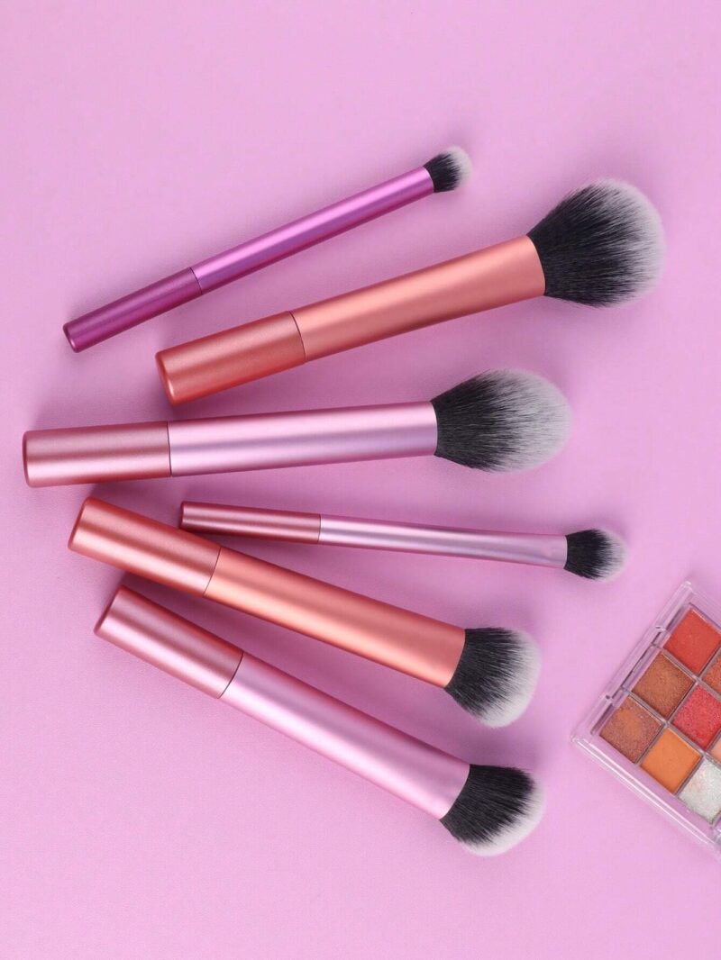 Shein 6 Pcs Makeup Brush Set - Image 3