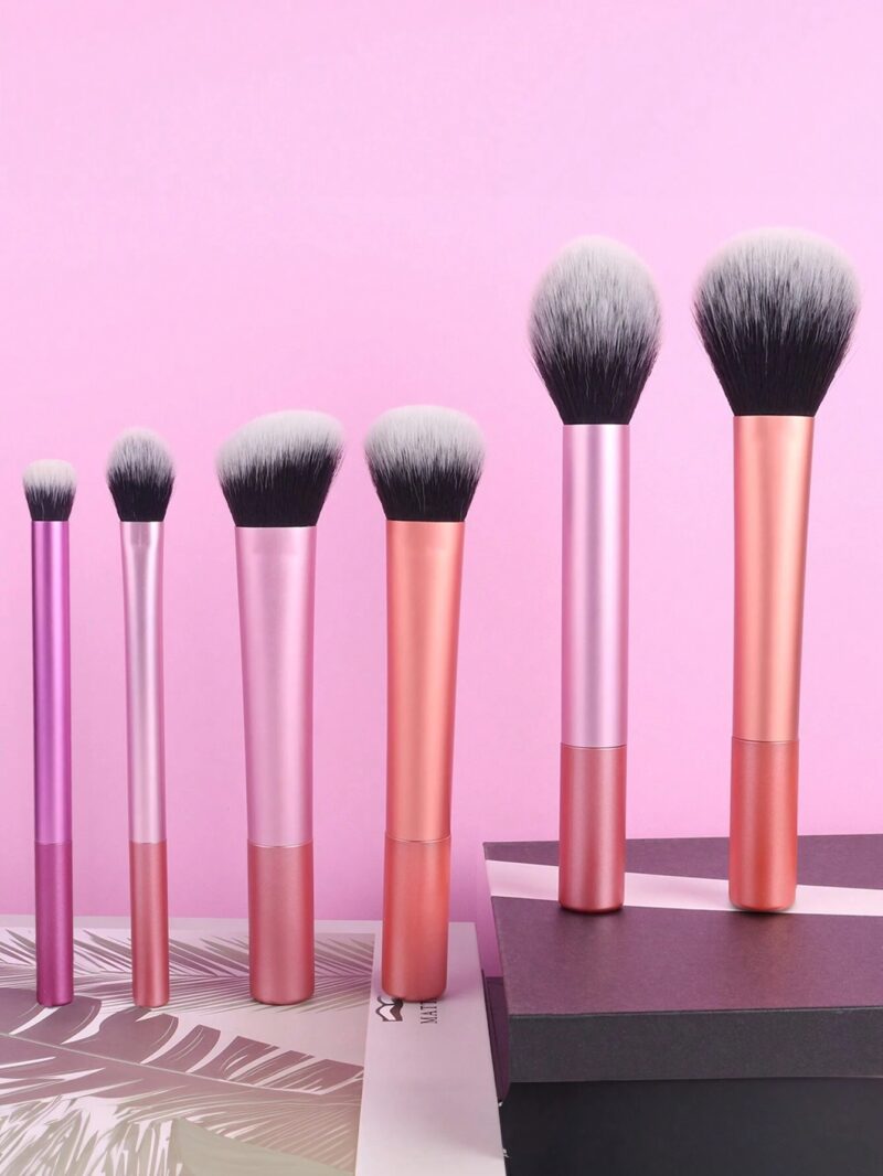 Shein 6 Pcs Makeup Brush Set