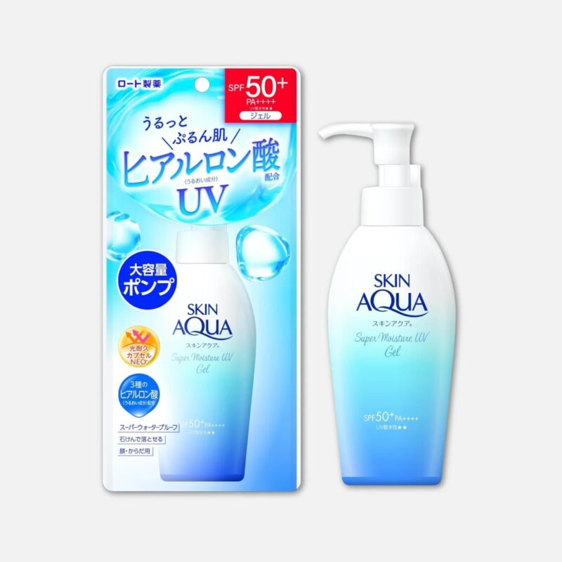 Skin Aqua UV Super Moisture Gel Pump SPF 50+ PA++++ 140 gms