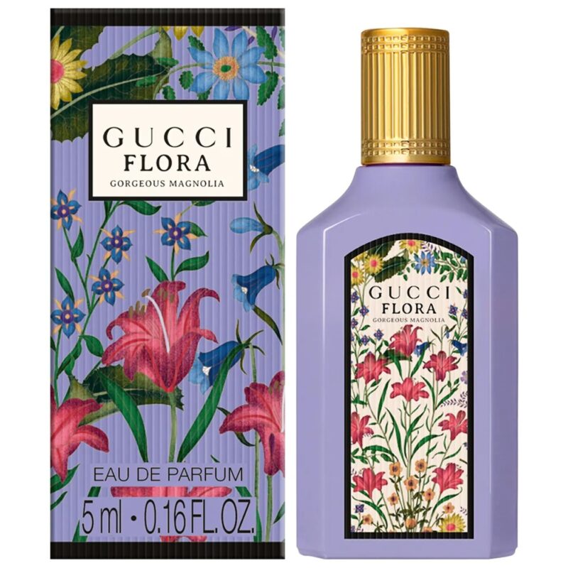 Gucci Flora Gorgeous Magnolia Eau De Parfum Mini 5 ML