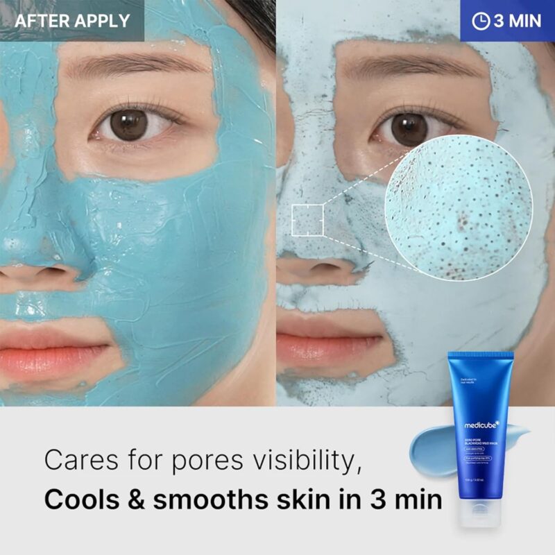Medicube Zero Pore Blackhead Mud Facial Mask 100 GM - Image 2