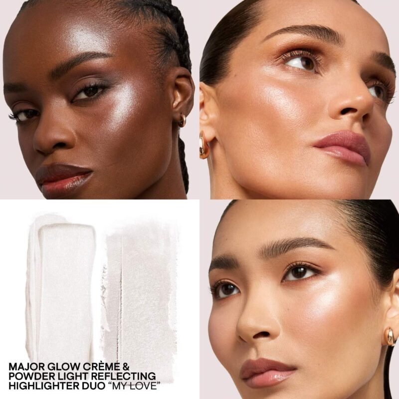 Patrick Ta Major Glow Creme & Powder Light Reflecting Translucent Highlighter Duo - Image 7