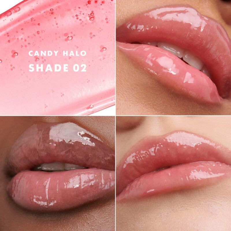Armani Beauty Prisma Glass Hydrating Lip Gloss Mini 1 ML - Candy Halo - Image 3