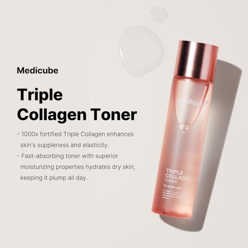 Medicube Triple Collagen Toner 140 ML - Image 4