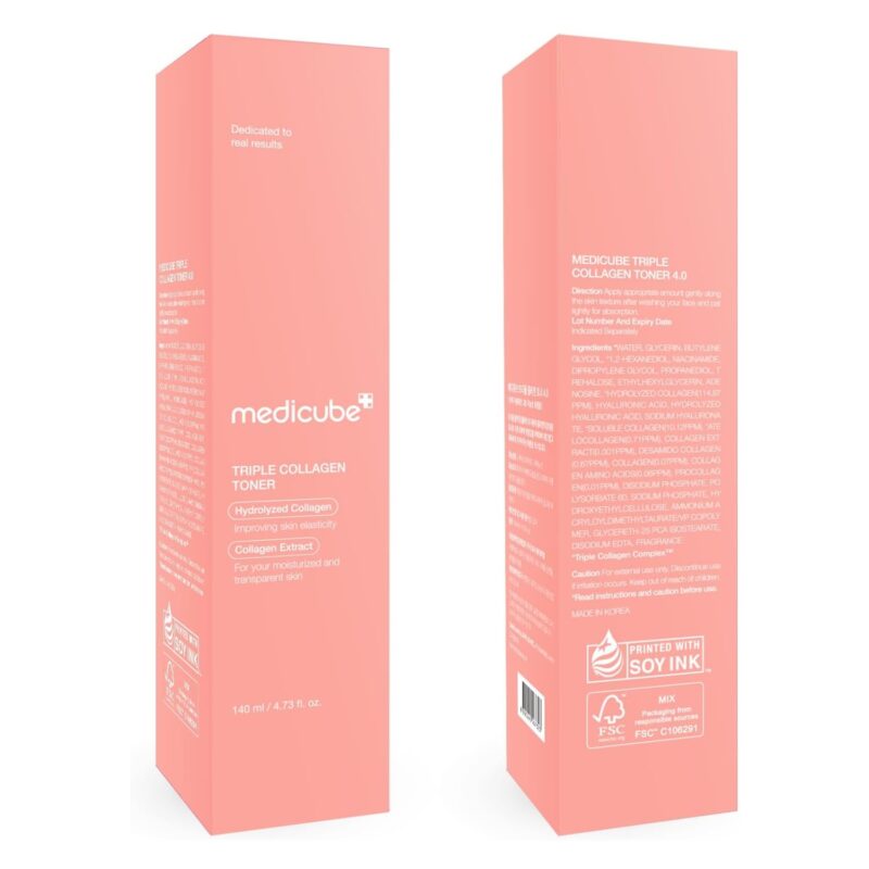 Medicube Triple Collagen Toner 140 ML - Image 5