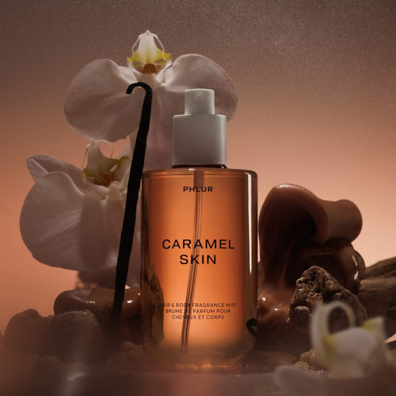Phlur Caramel Skin Body & Hair Fragrance Mist - Image 2
