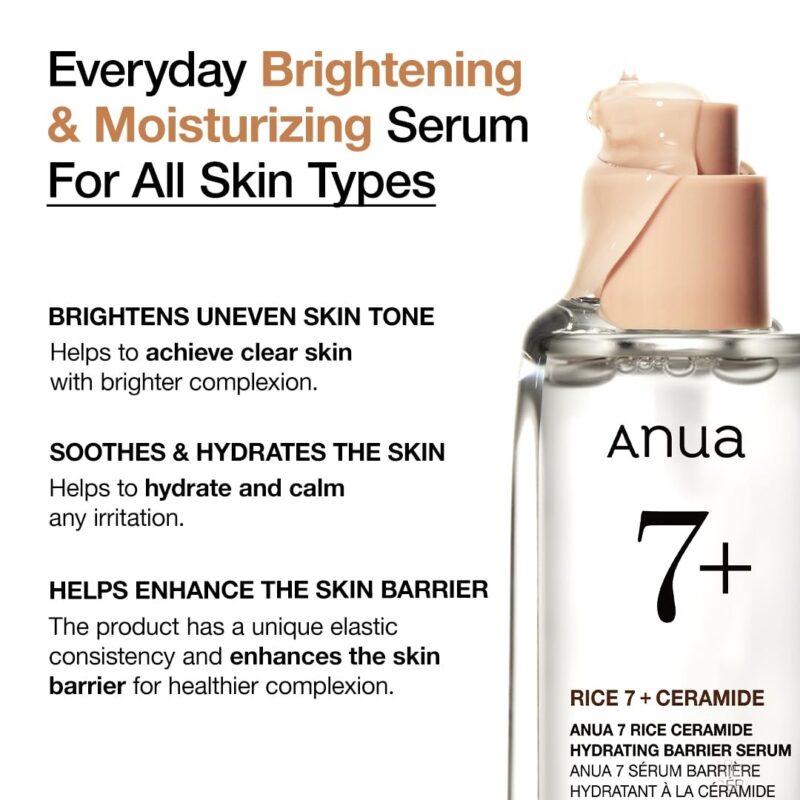 Anua - 7 Rice Ceramide Hydrating Barrier Serum 50 ML - Image 4