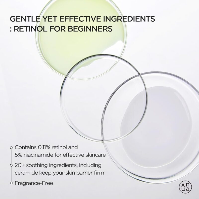 Anua - Retinol 0.3% + Niacin Renewing Serum 30 ML - Image 3