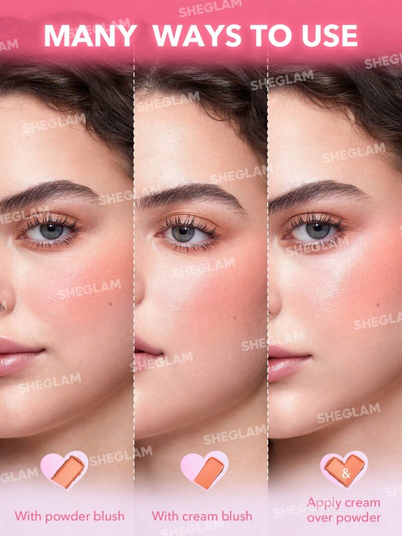 Sheglam Cheek 2 Cheek Blush Duo - Image 4
