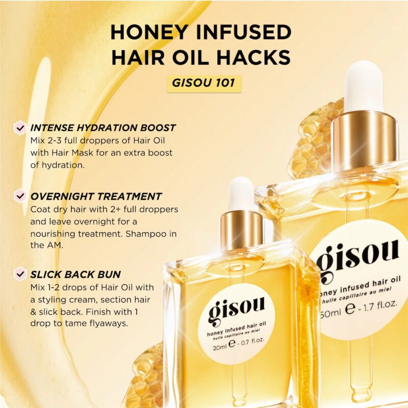 Gisou Honey Infused Hair Oil 50 ML - Image 7