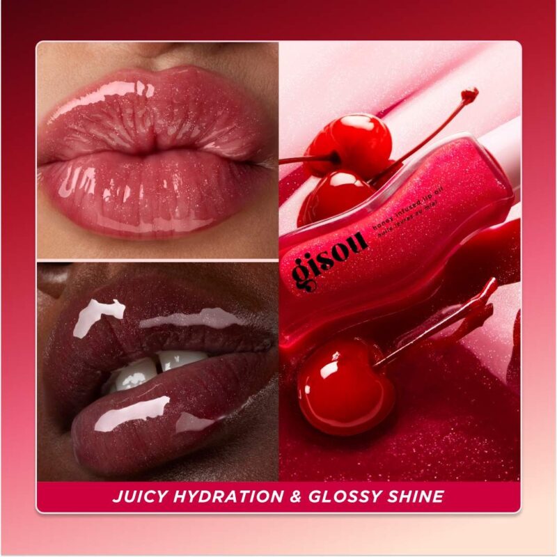 Gisou Honey Infused Hydrating Lip Oil - Image 5