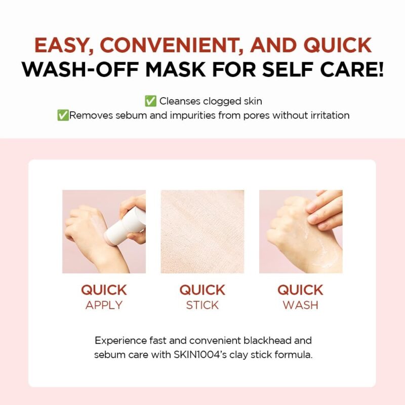SKIN 1004 Madagascar Centella Poremizing Quick Clay Stick Mask 27 gms - Image 4