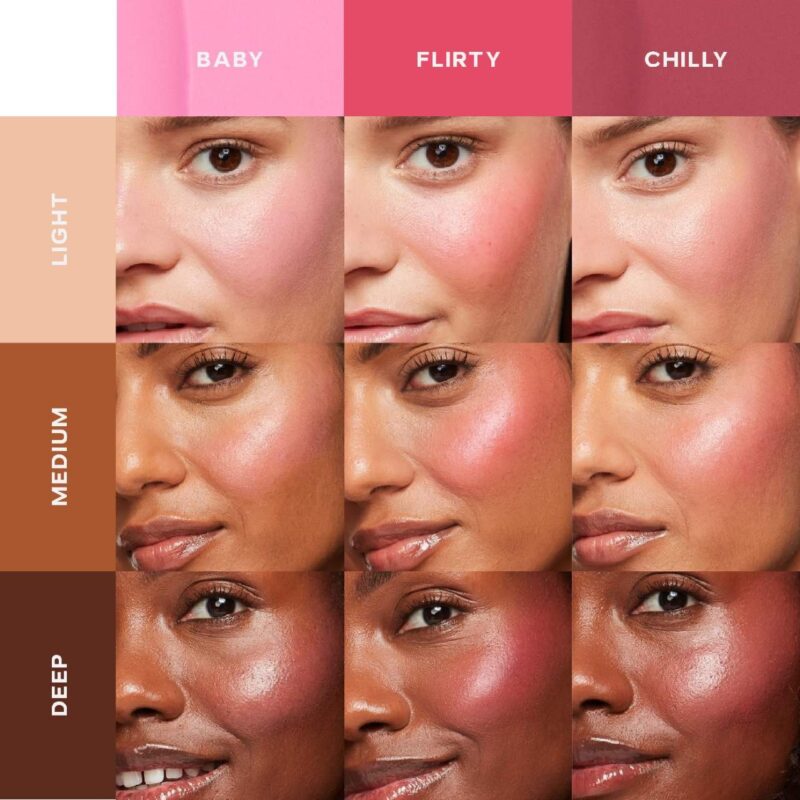 Saie Mini Dew Blush Trio Set - Image 3