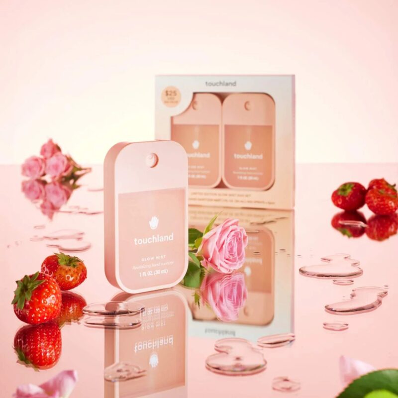 Touchland Limited Edition Glow Mist Revitalizing Hand Sanitizer Duo Value Set - Image 2