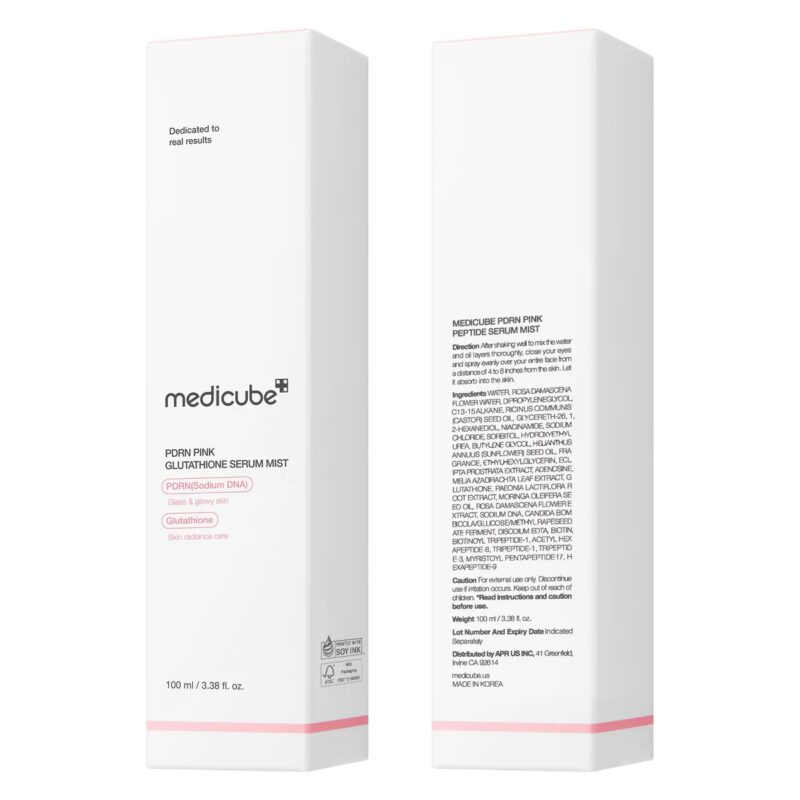 Medicube PDRN Pink Glutathione Serum Mist - Image 5