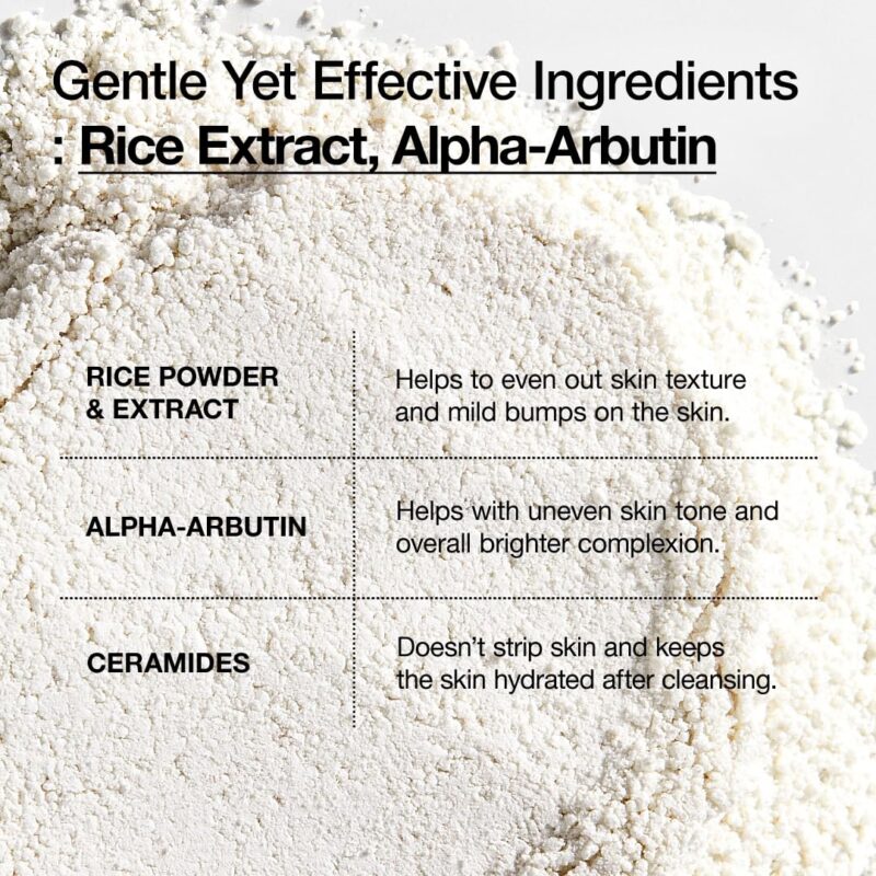 Anua Rice Enzyme Brightening Cleansing Powder 40G - Image 4