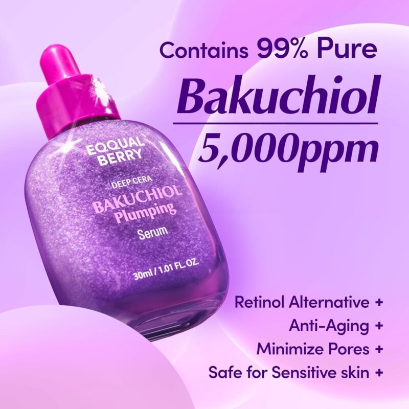 Eqqualberry - Bakuchiol Plumping Serum 30ML - Image 2