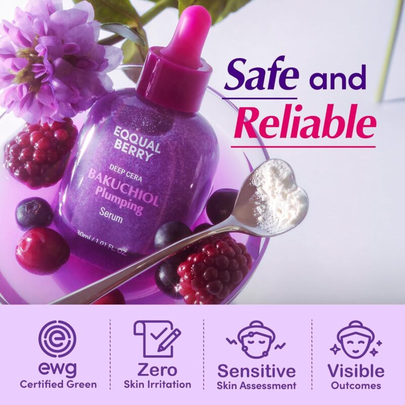 Eqqualberry - Bakuchiol Plumping Serum 30ML - Image 6