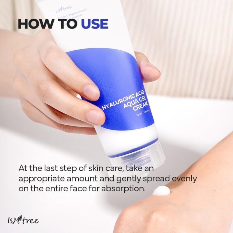 Isntree Hyaluronic Acid Aqua Gel Cream 100 ML - Image 6