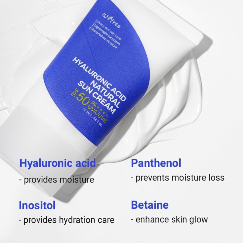 Isntree Hyaluronic Acid Natural Sun Cream - Image 4