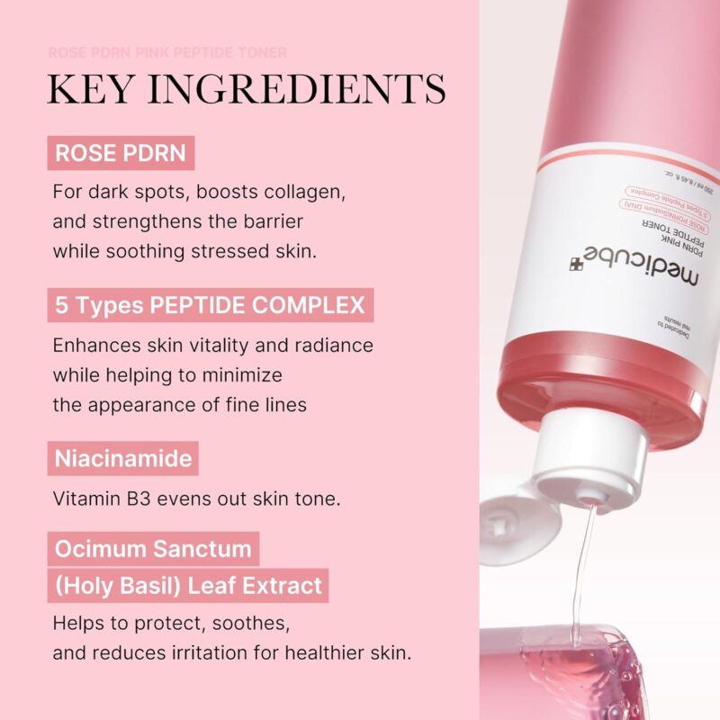 Medicube PDRN Pink Peptide Toner - Image 3