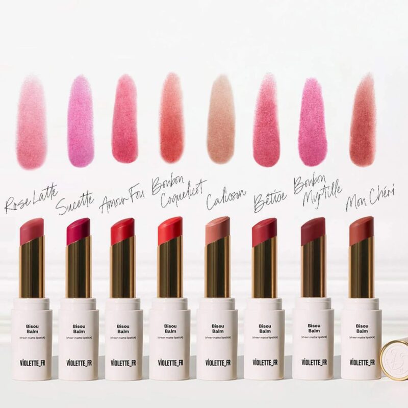 Violette_Fr Bisou Balm Sheer Matte Lipstick