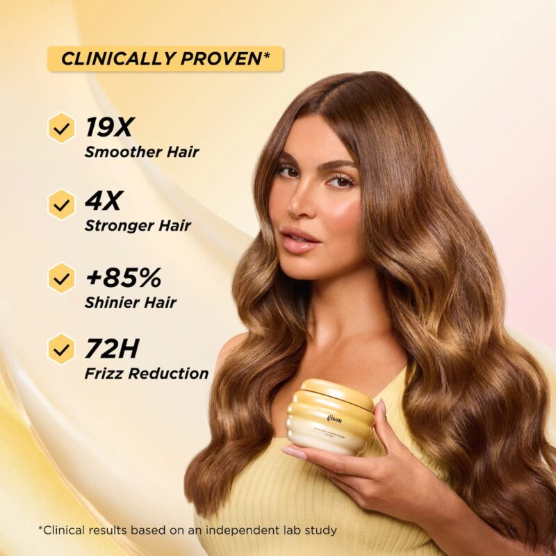 Gisou Honey Gloss Ceramide Therapy Hair Mask 230 ML - Image 4