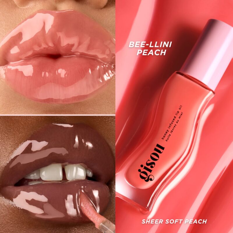 Gisou Honey Infused Hydrating Lip Oil - Image 3