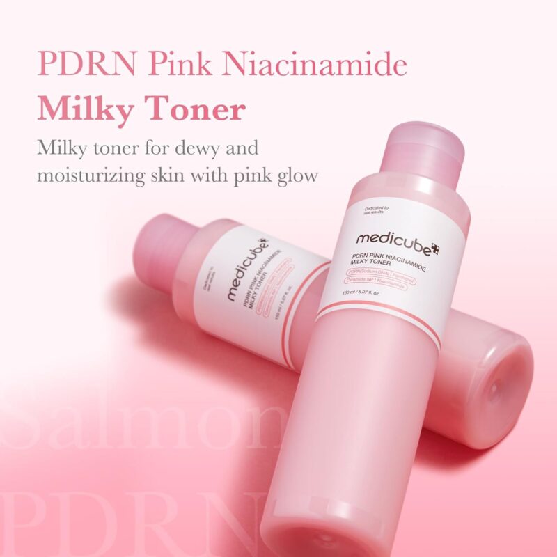 Medicube PDRN Pink Niacinamide Milky Toner - Image 2
