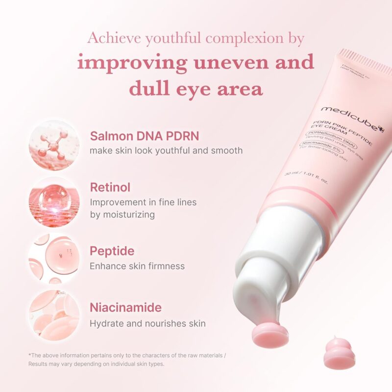 Medicube PDRN Pink Peptide Eye Cream - Image 3